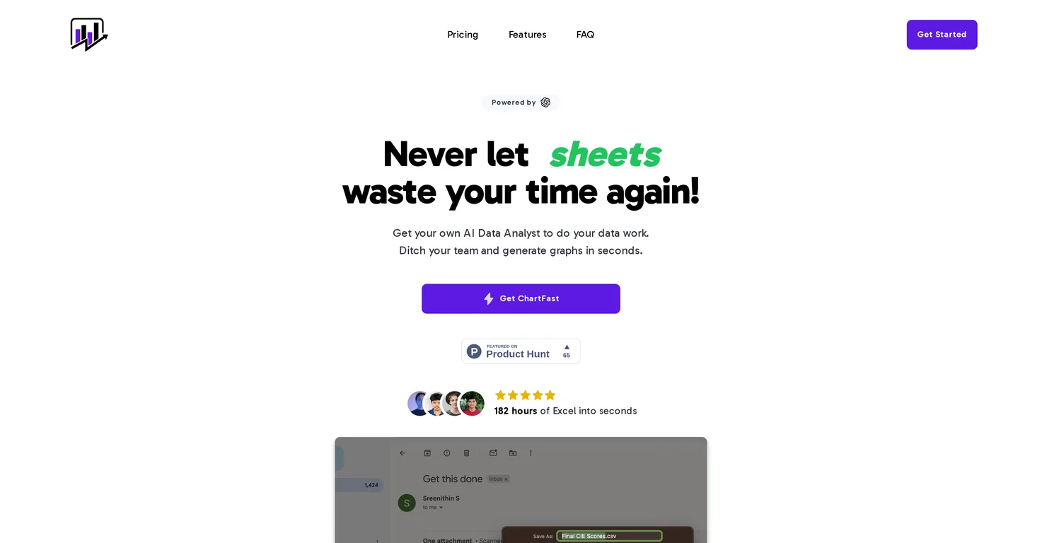 ChartFast screenshot