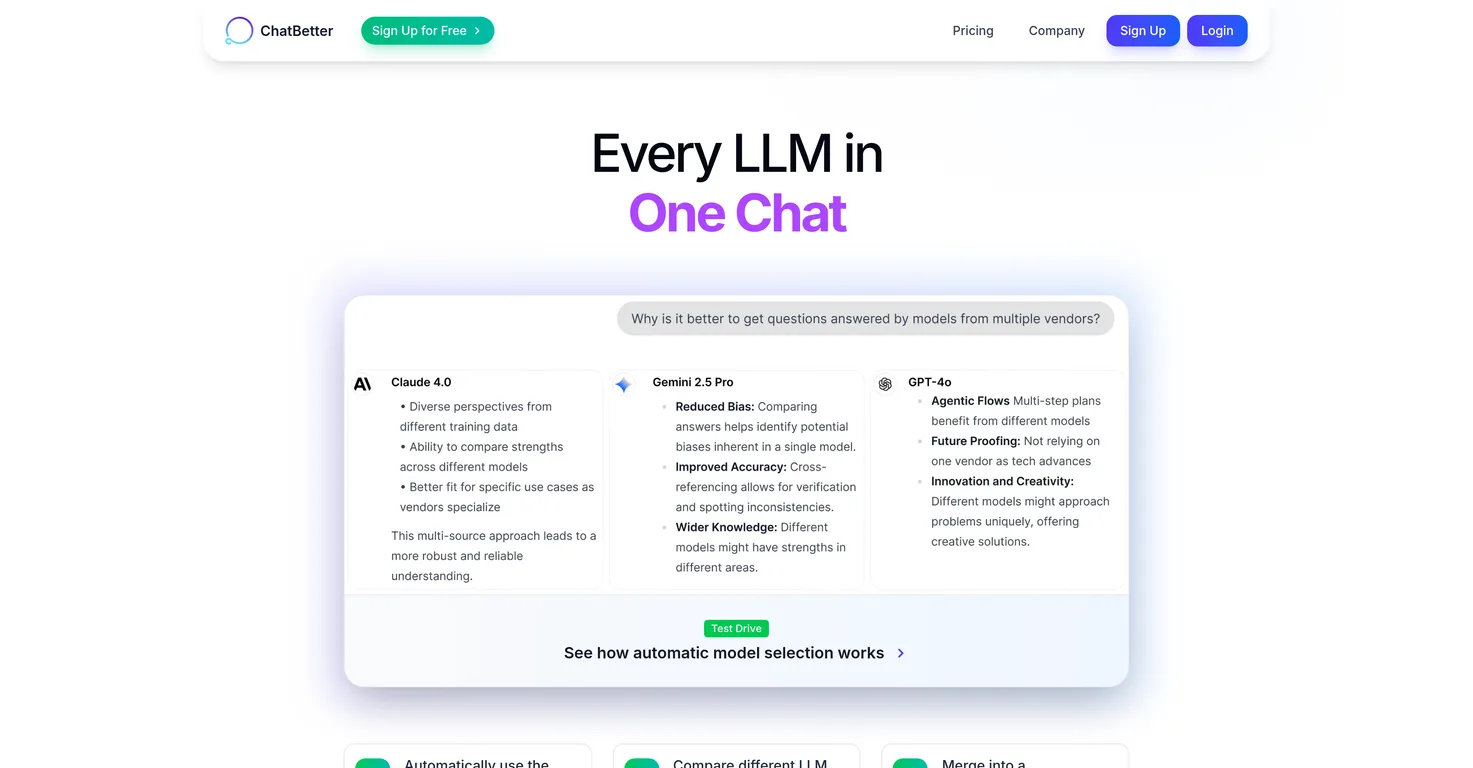 ChatBetter screenshot