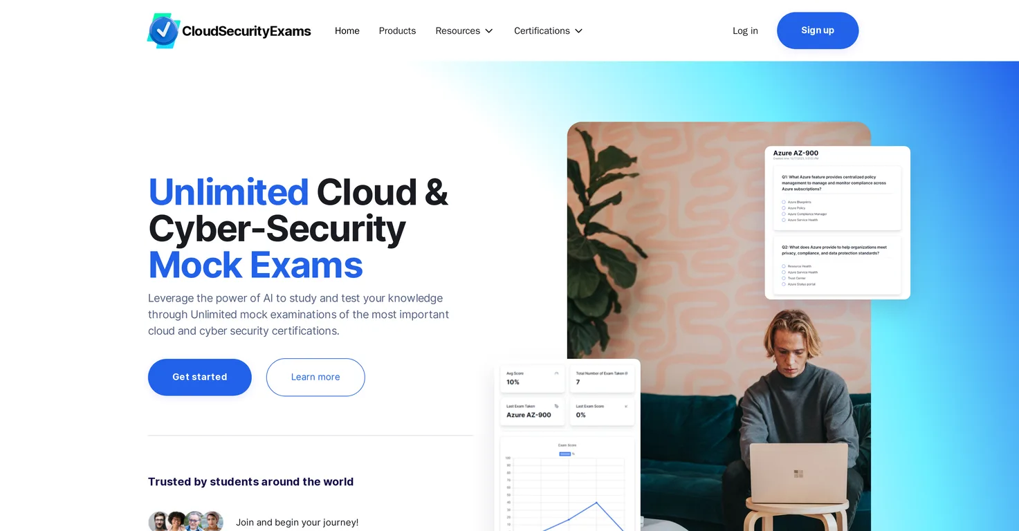 CloudSecurityExams screenshot