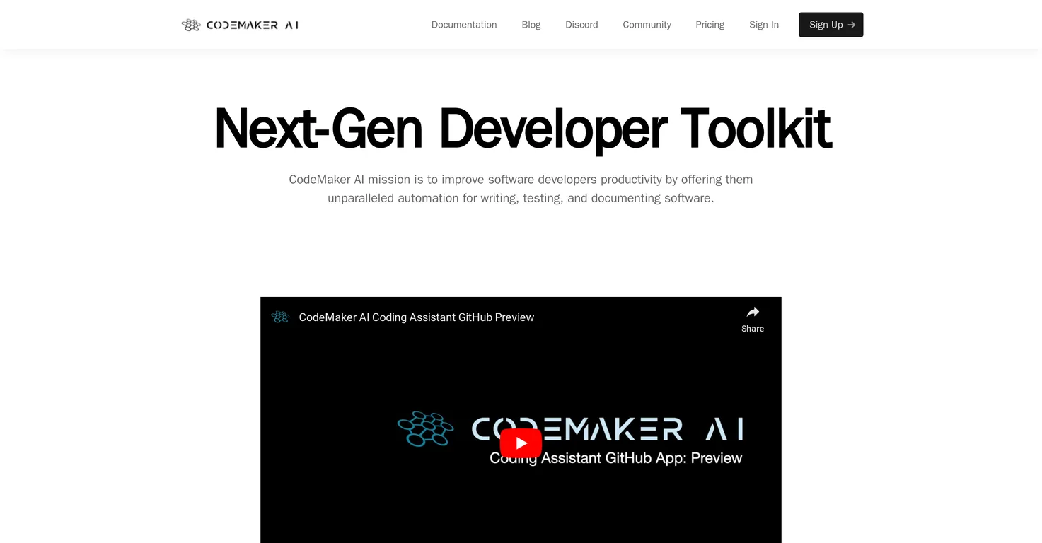CodeMaker screenshot