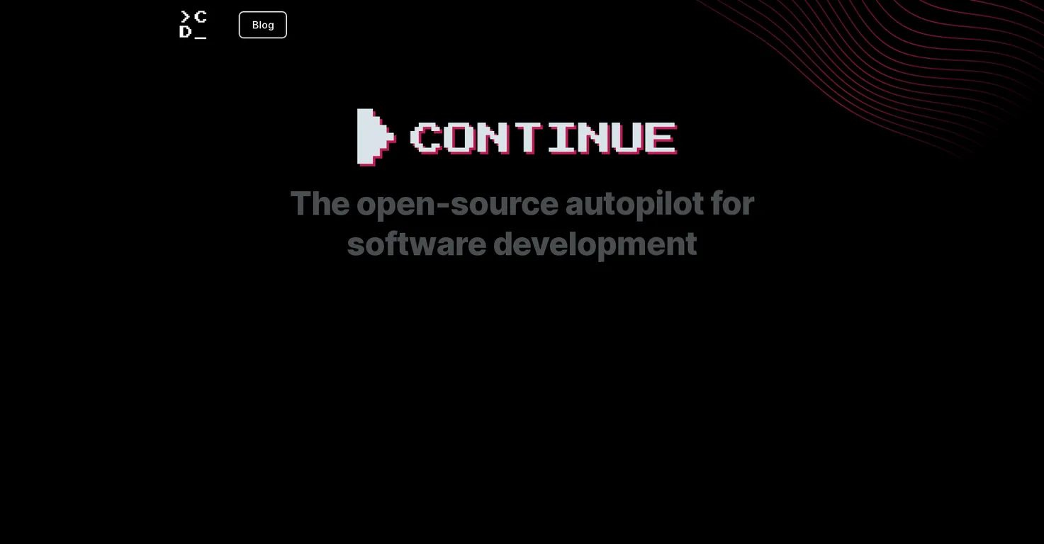 Continue.dev screenshot