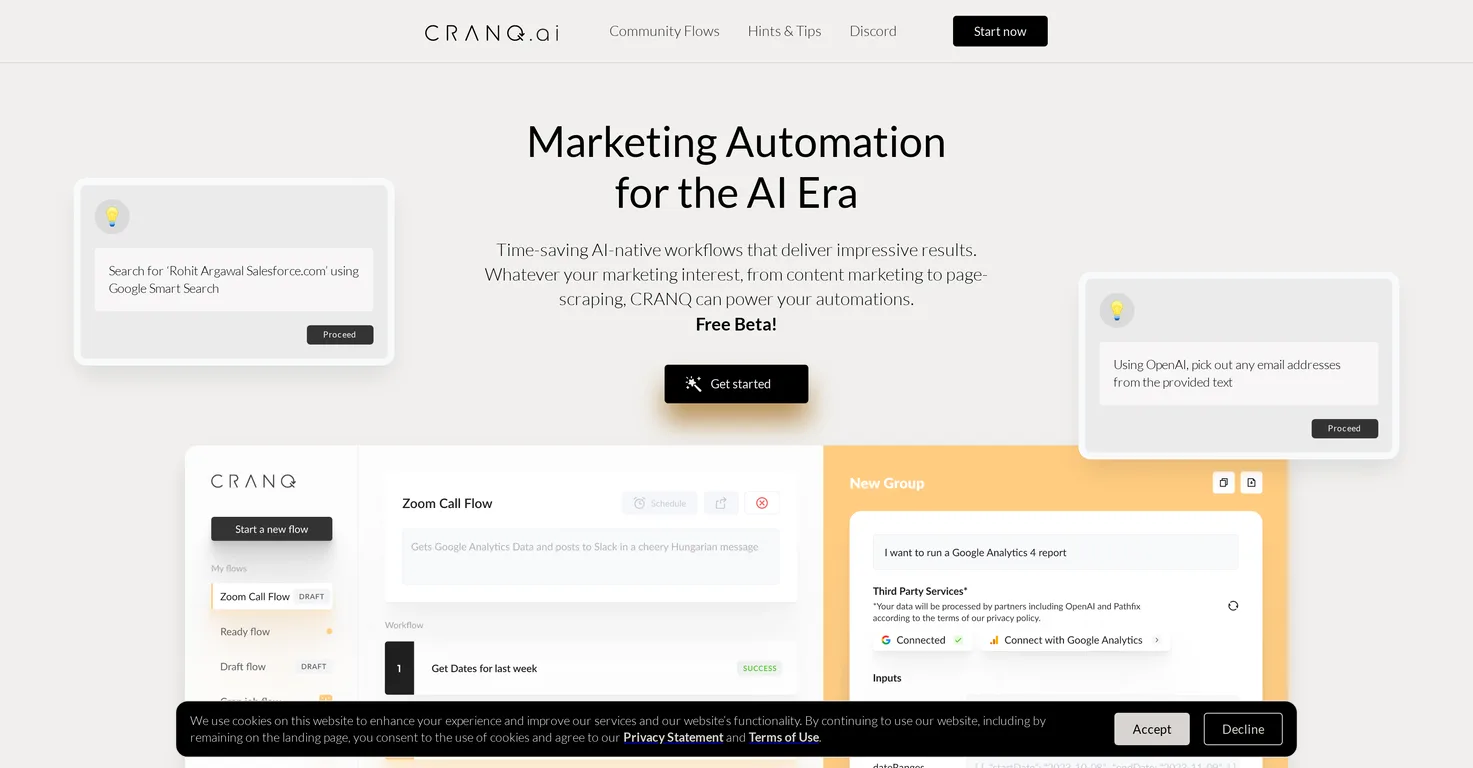 CRANQ screenshot