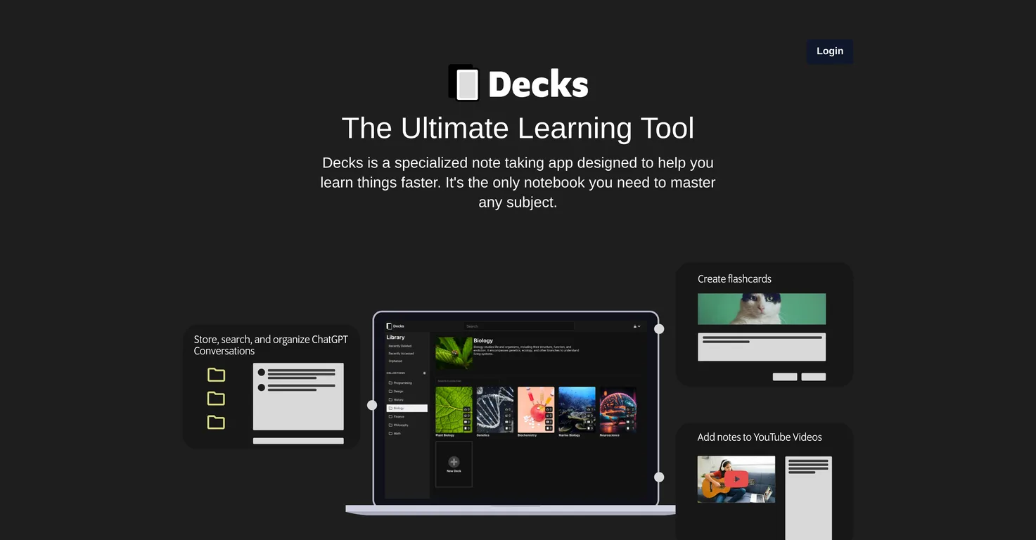 Decks App screenshot