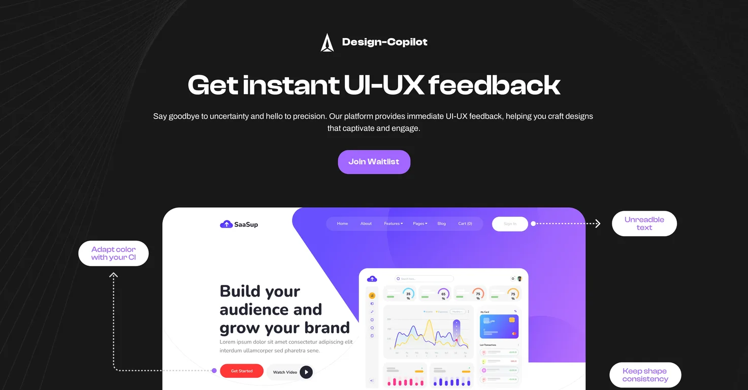 Design Copilot AI screenshot