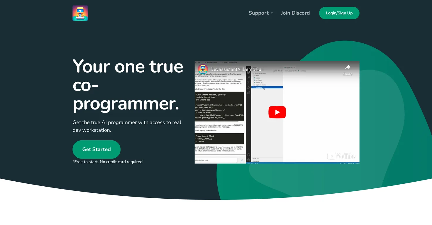 DevAssistant screenshot