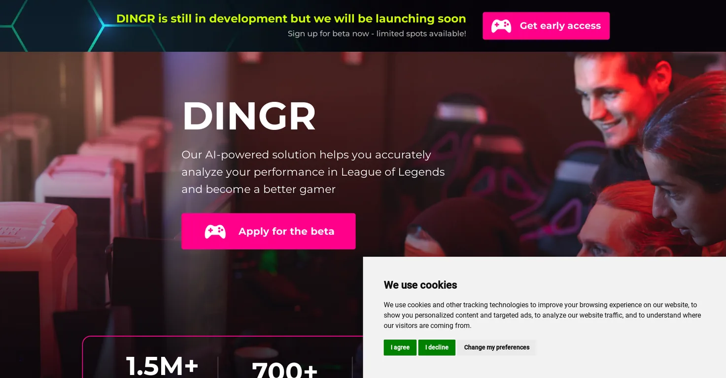 DINGR screenshot