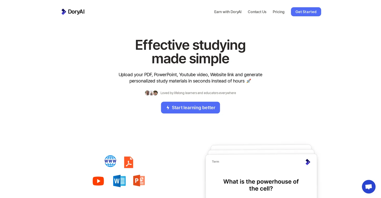 DoryAI screenshot