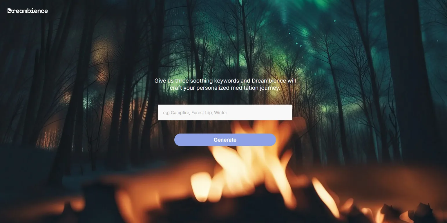 Dreambience screenshot