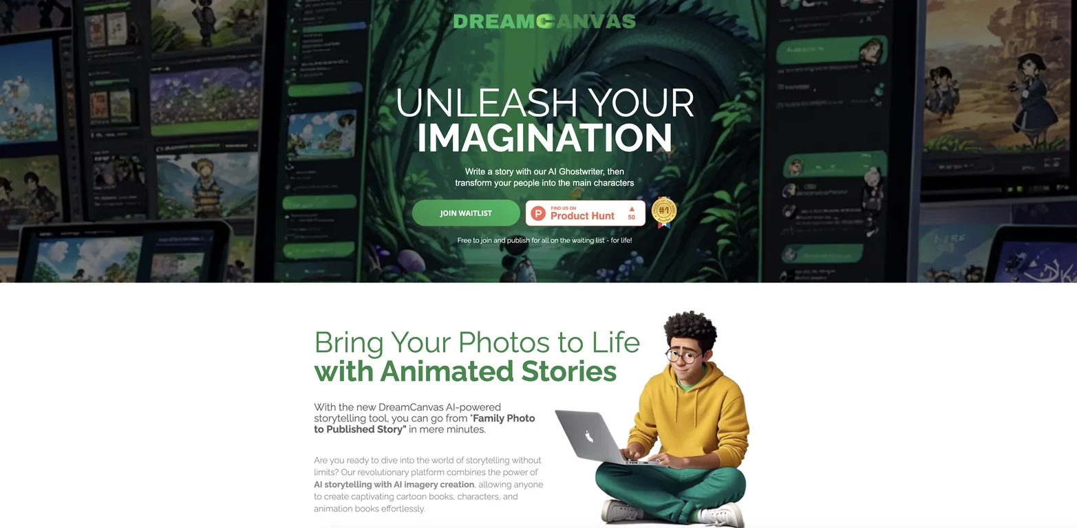 DreamCanvas screenshot