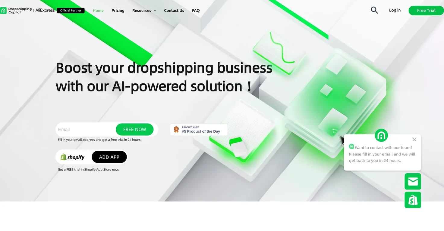 Dropshipping Copilot screenshot