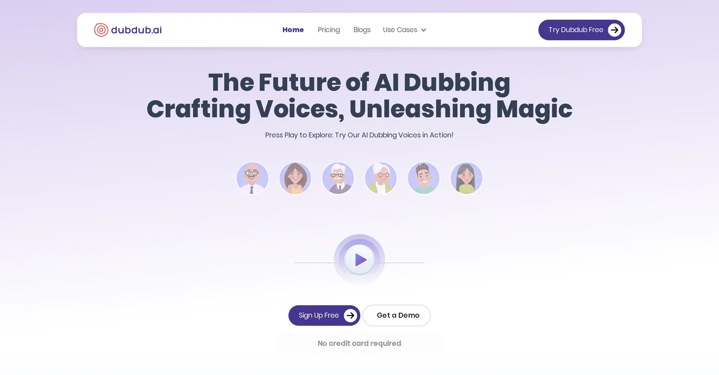 Dubdub screenshot