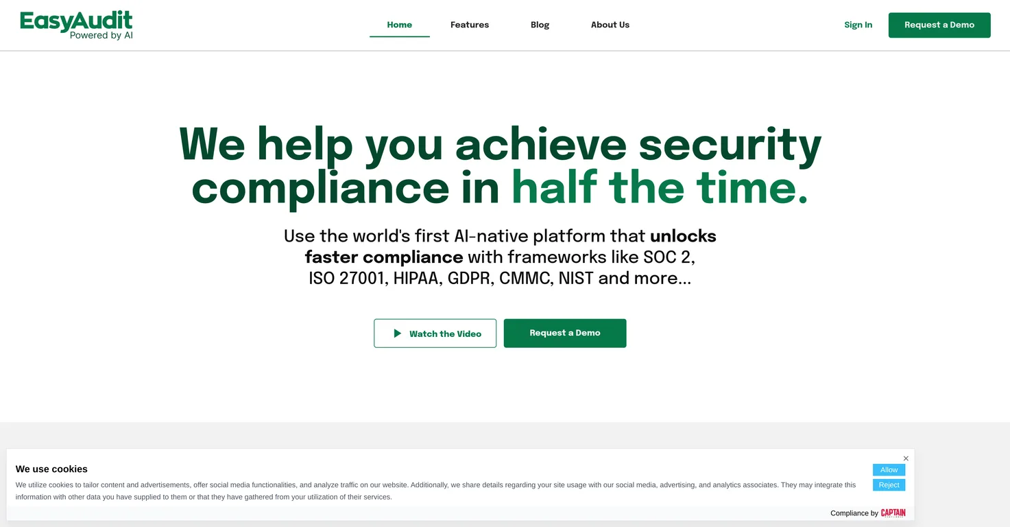 EasyAudit screenshot