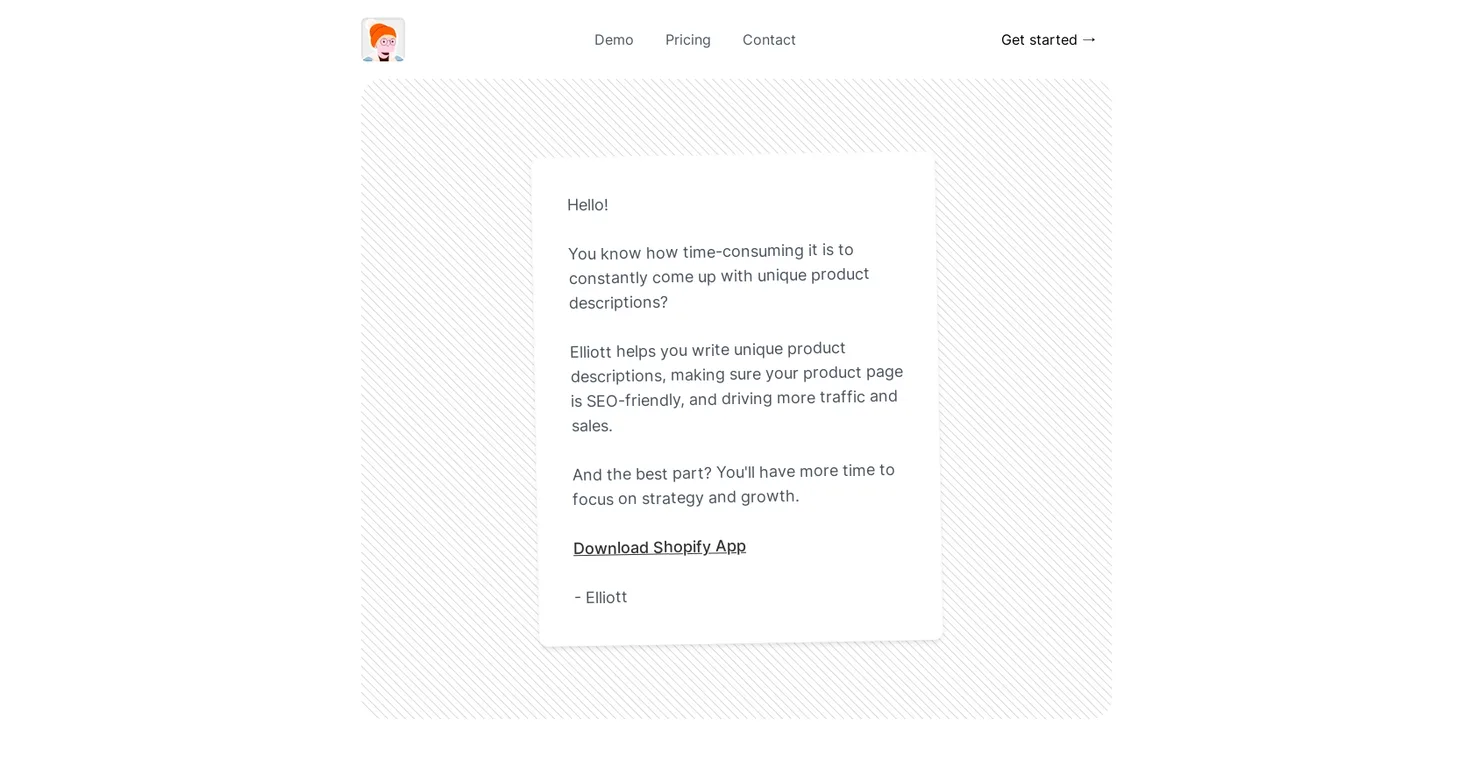 Elliott screenshot