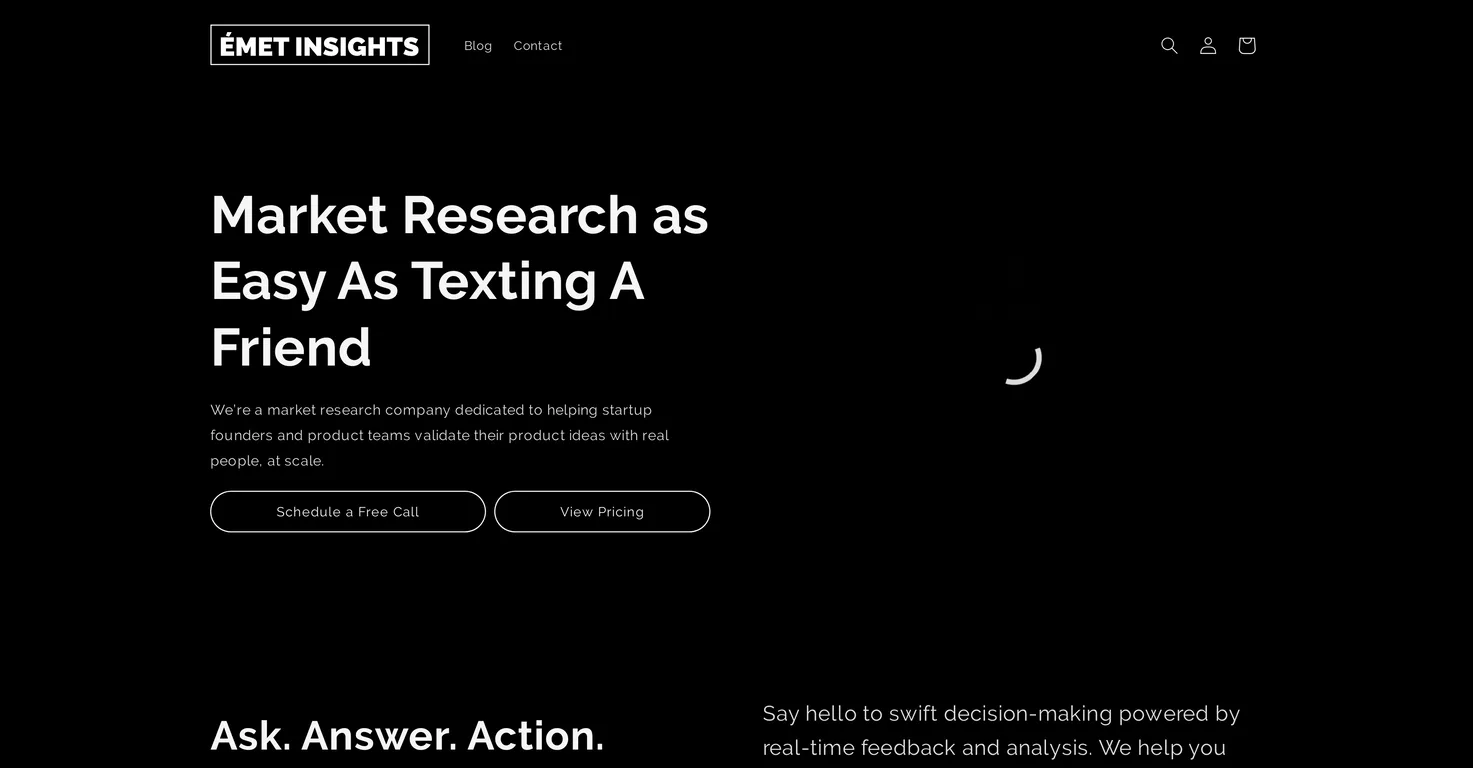 Emet Insights screenshot