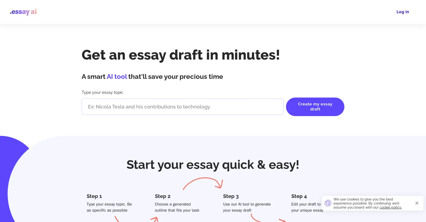 EssayAI screenshot