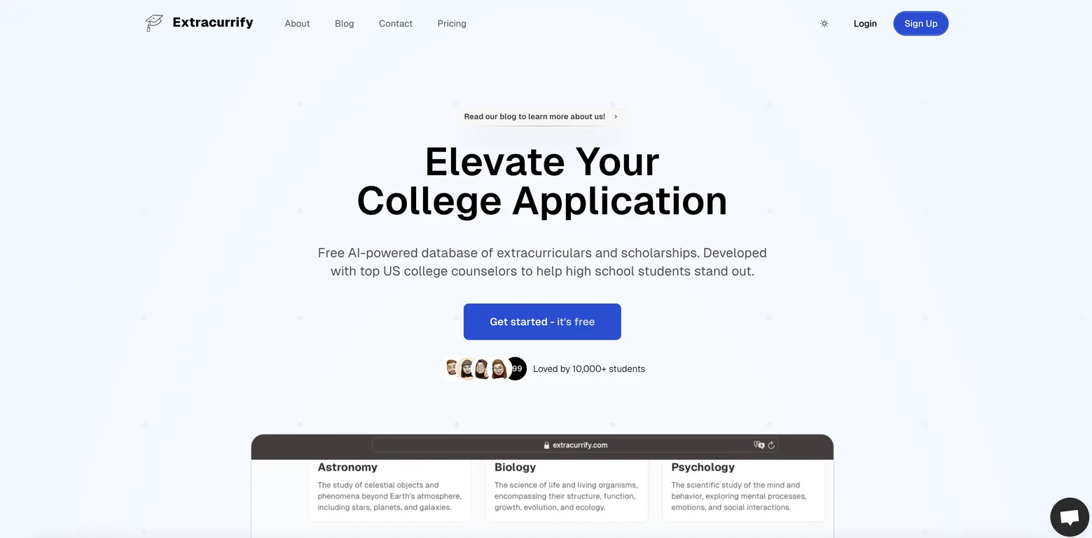 Extracurrify screenshot