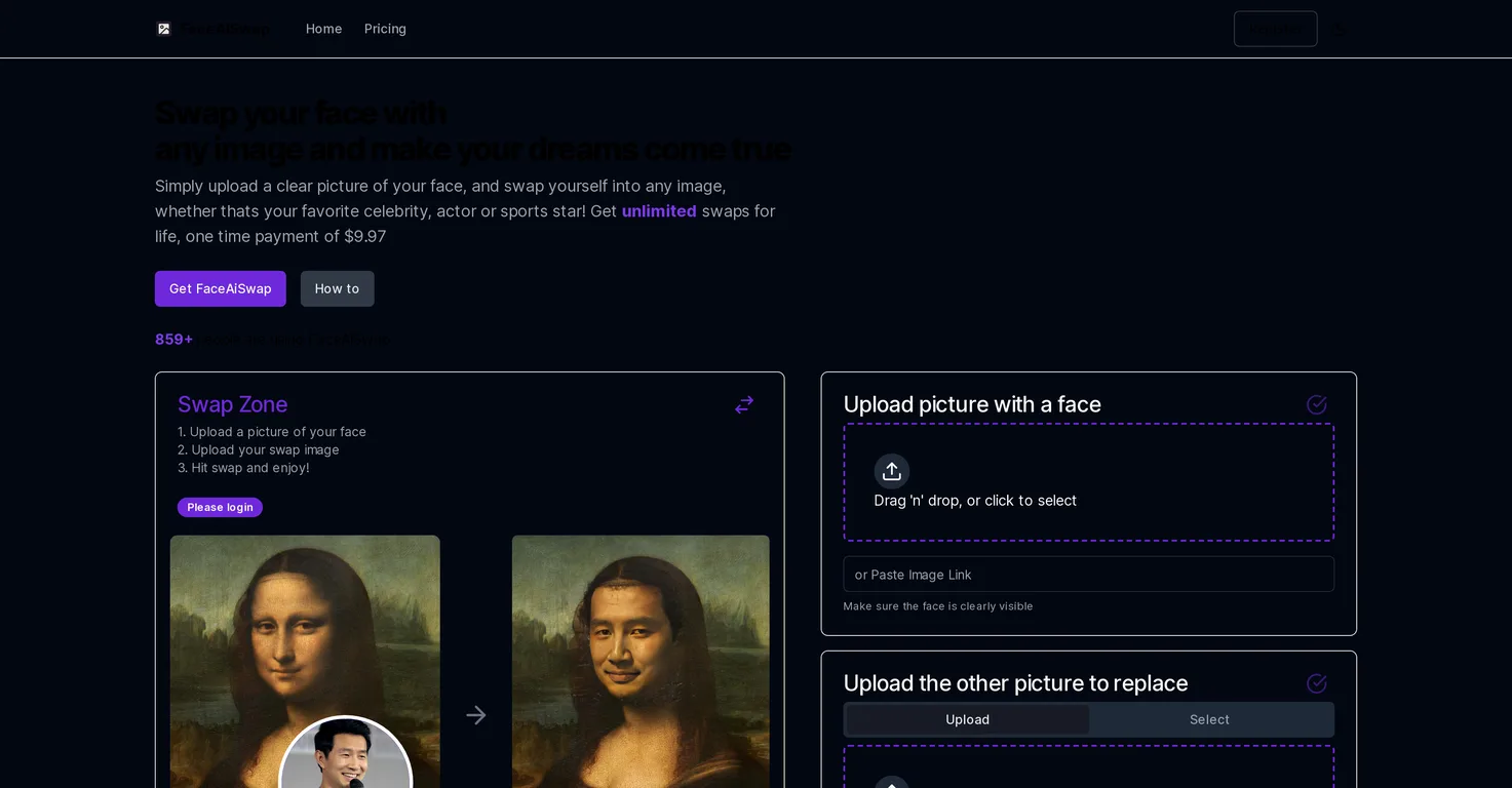 FaceAiSwap screenshot