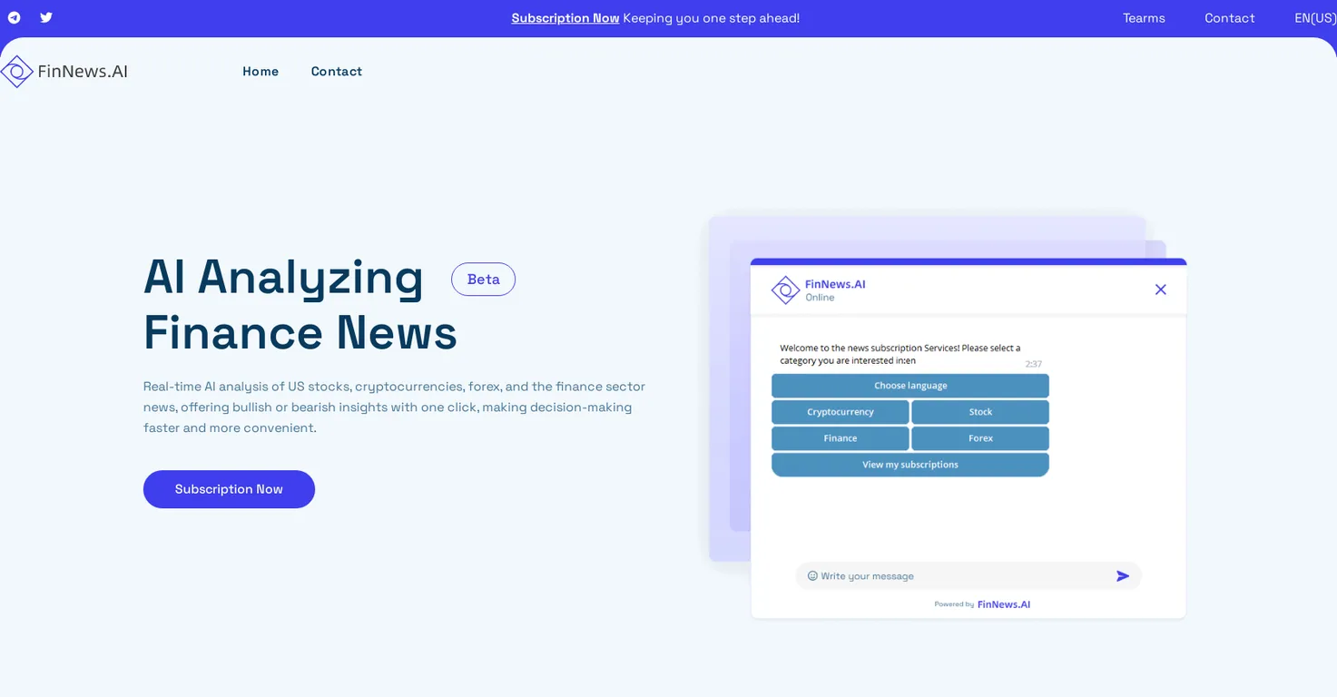 FinNews screenshot