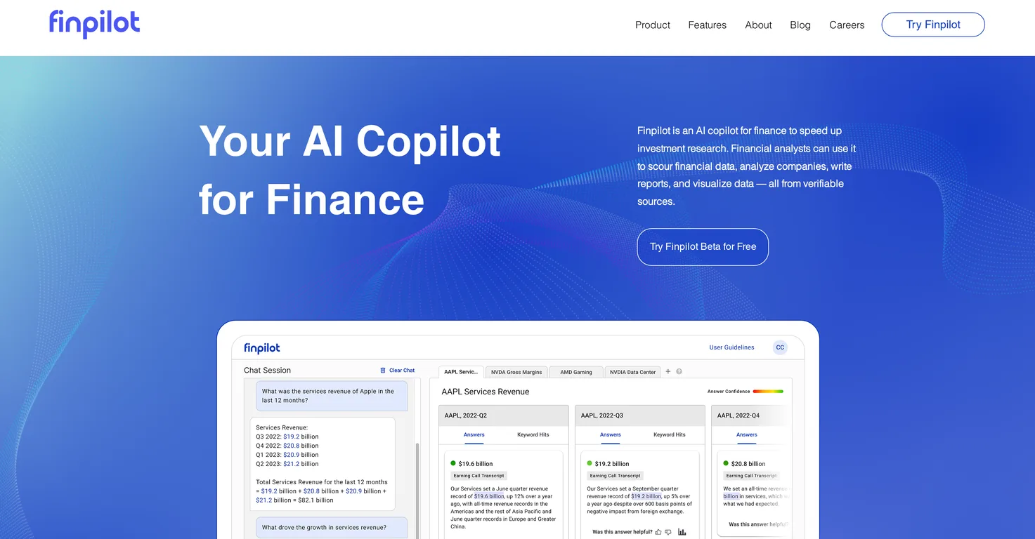 Finpilot screenshot
