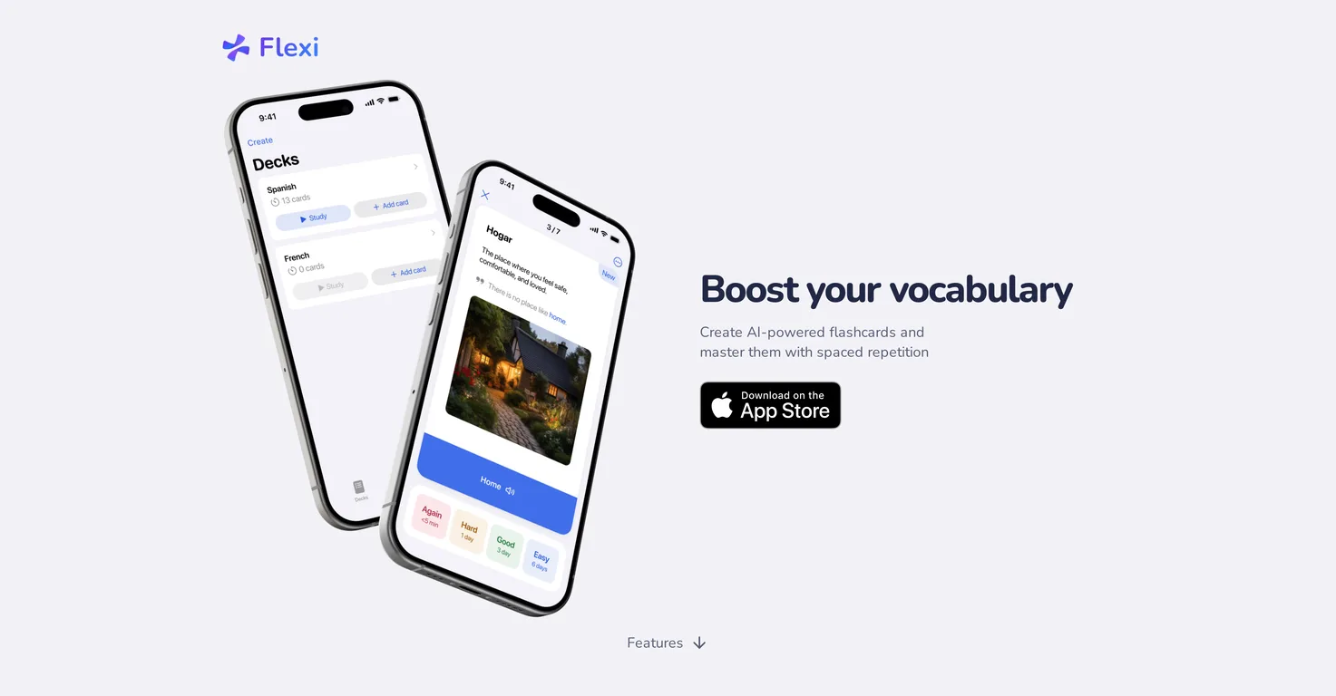 Flexi Cards screenshot