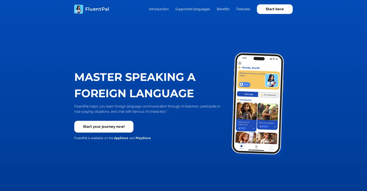Fluentpal screenshot