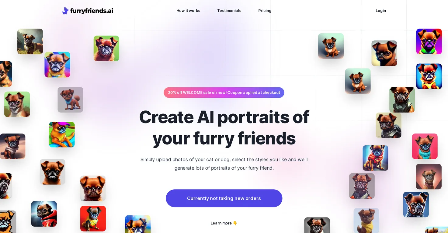 Furryfriends screenshot