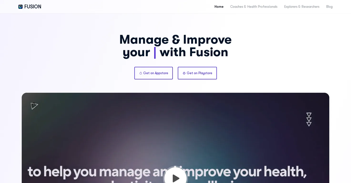 Fusion App screenshot