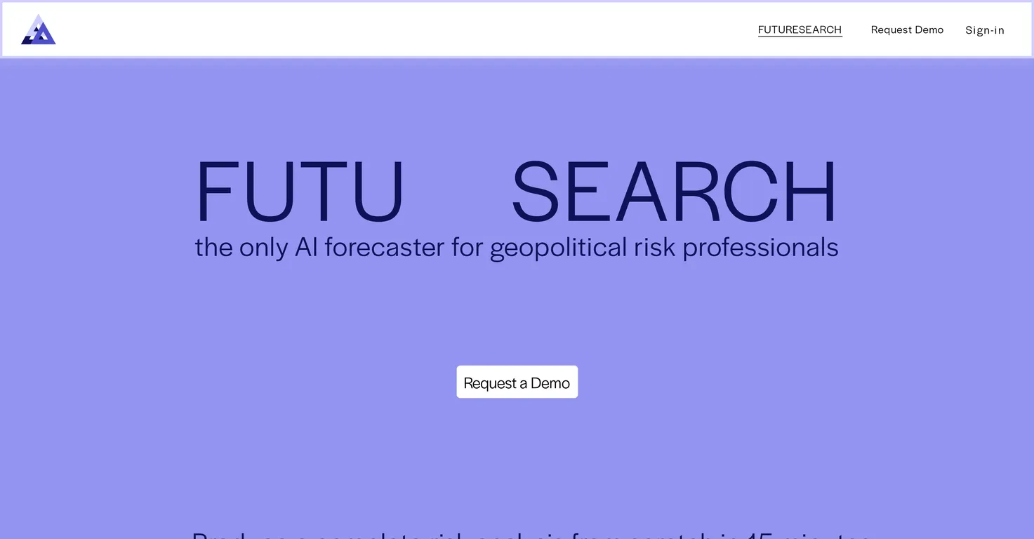 Futuresearch screenshot