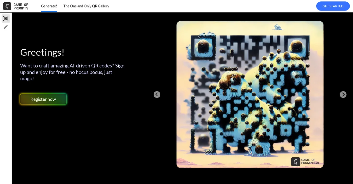 GameofpromptsQR screenshot