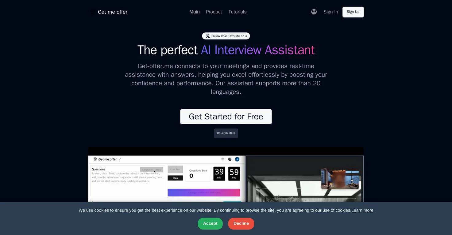 Get-Offer.me screenshot