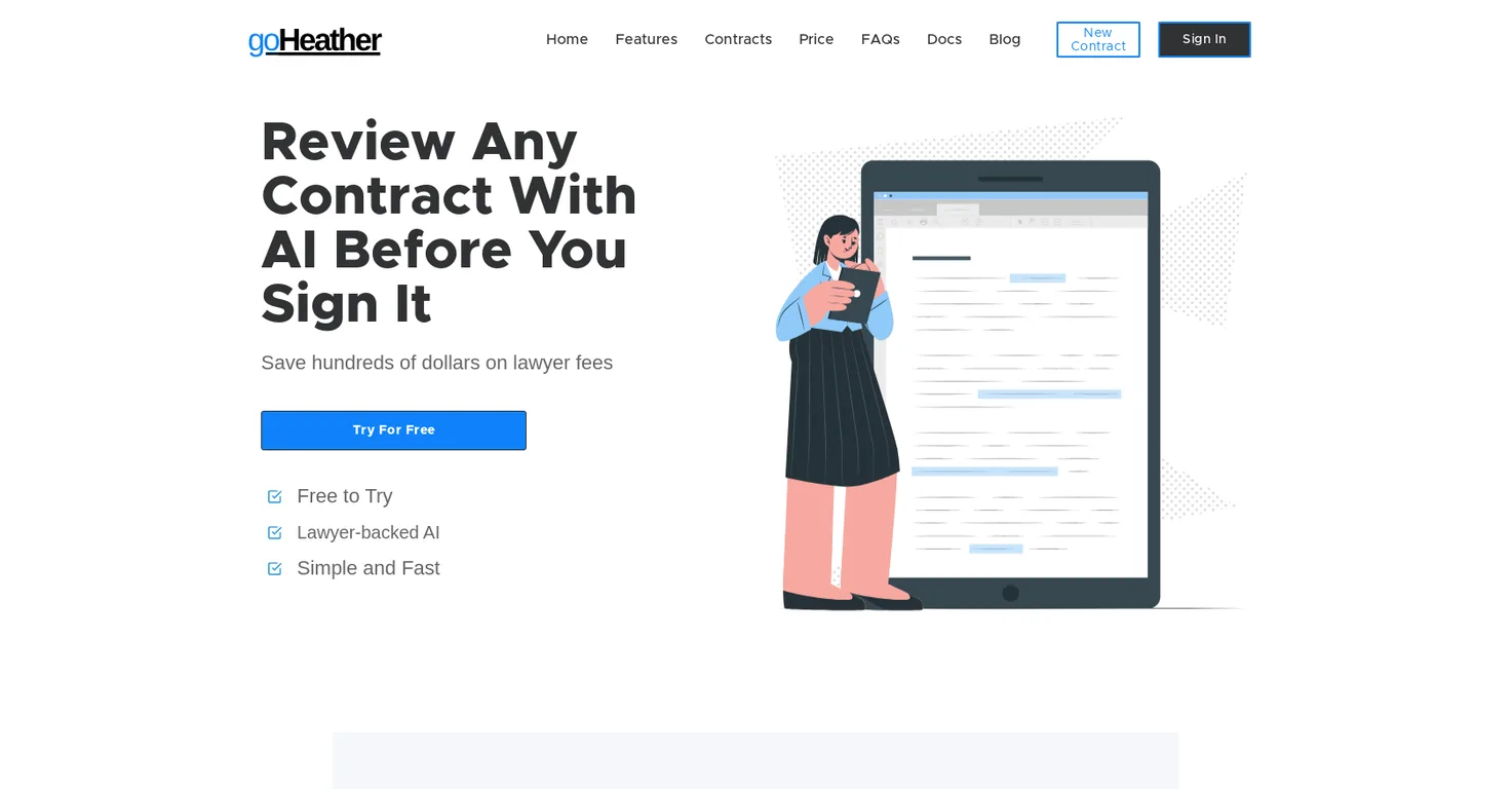 goHeather screenshot