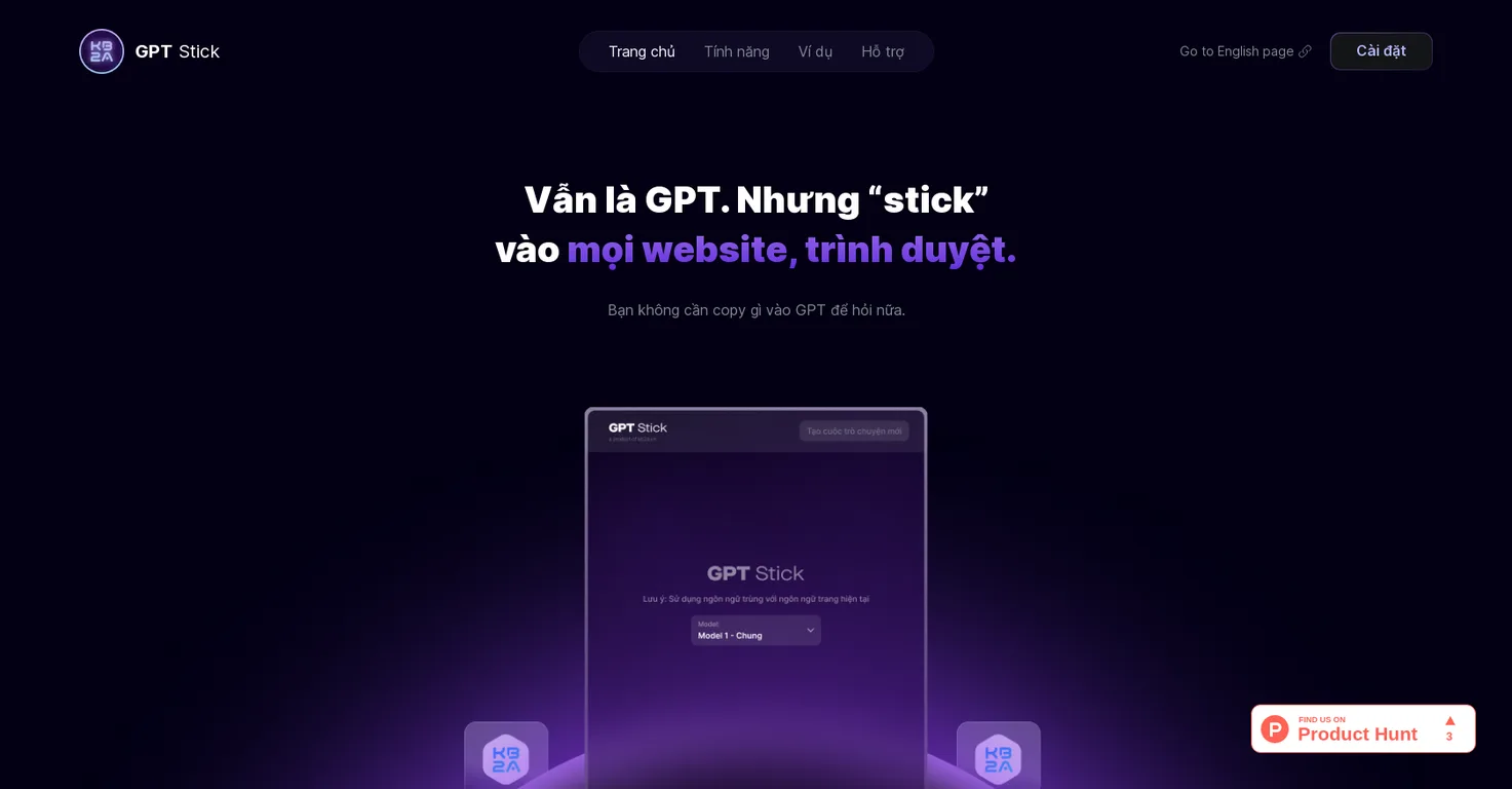 GPT Stick screenshot