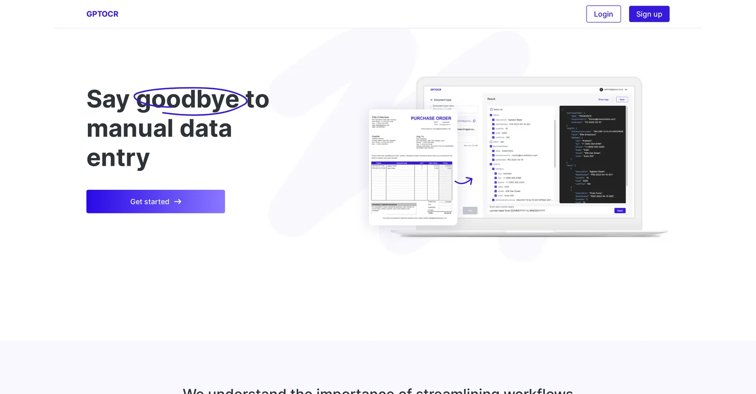 GPTOCR screenshot