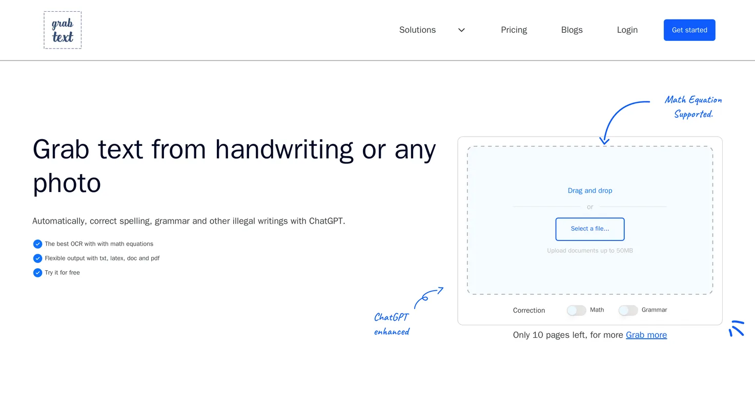 GrabText screenshot