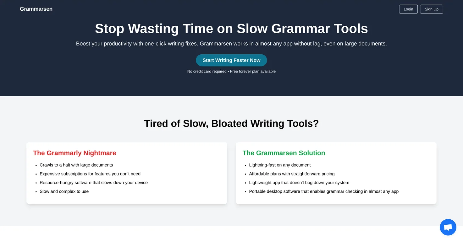 Grammarsen screenshot