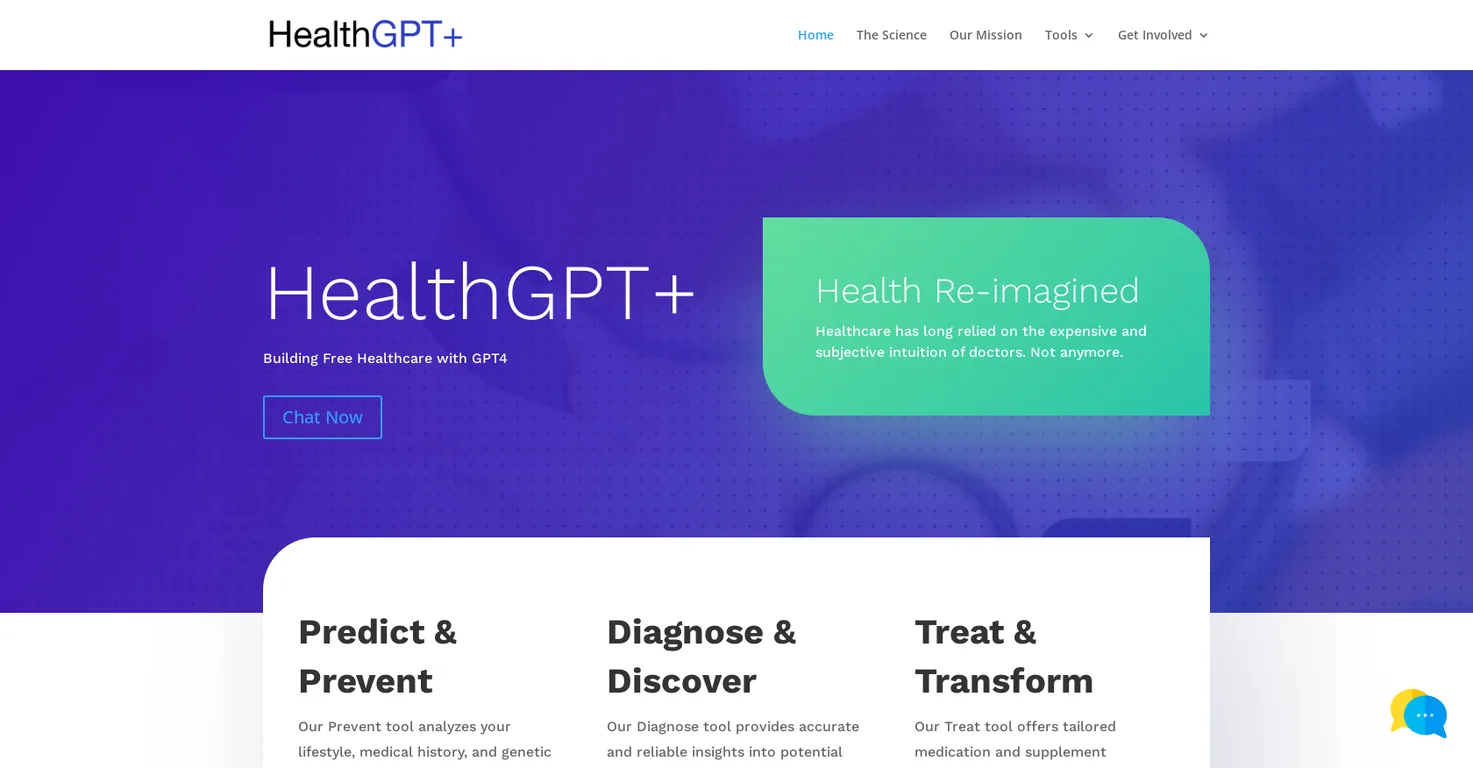 HealthGPT screenshot