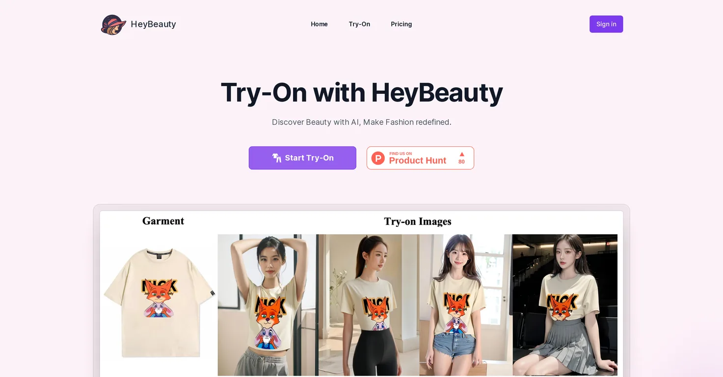 HeyBeauty screenshot