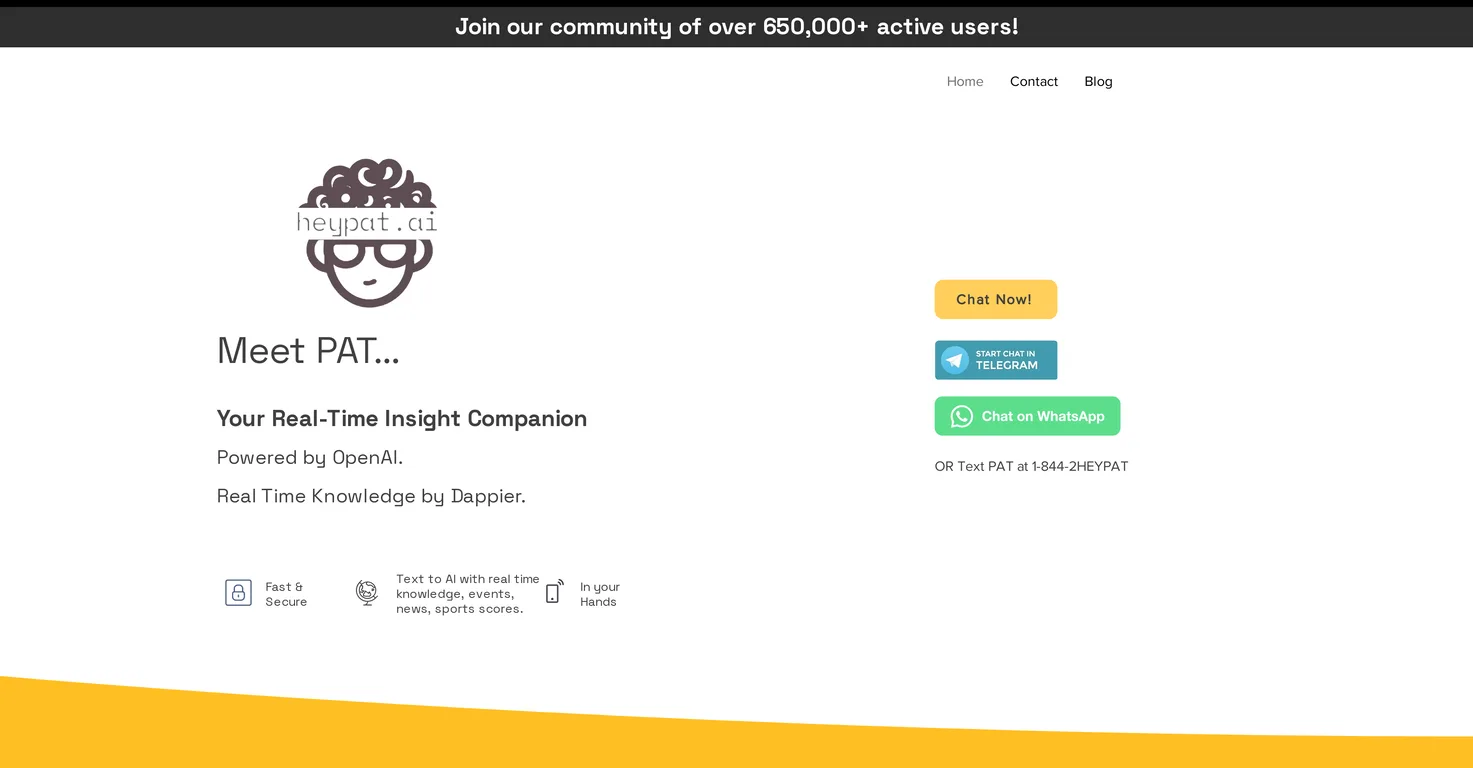 HeyPat screenshot