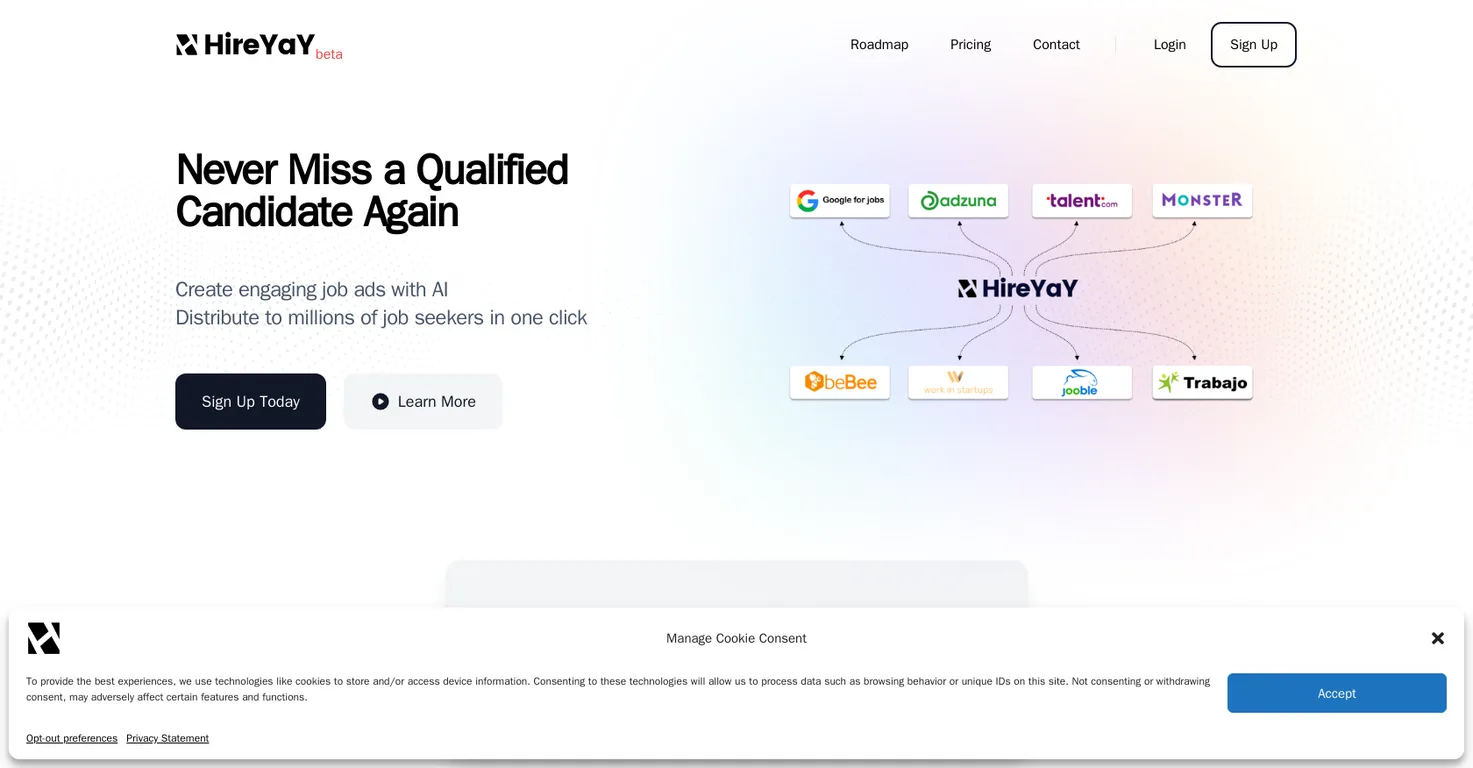 HireYaY screenshot