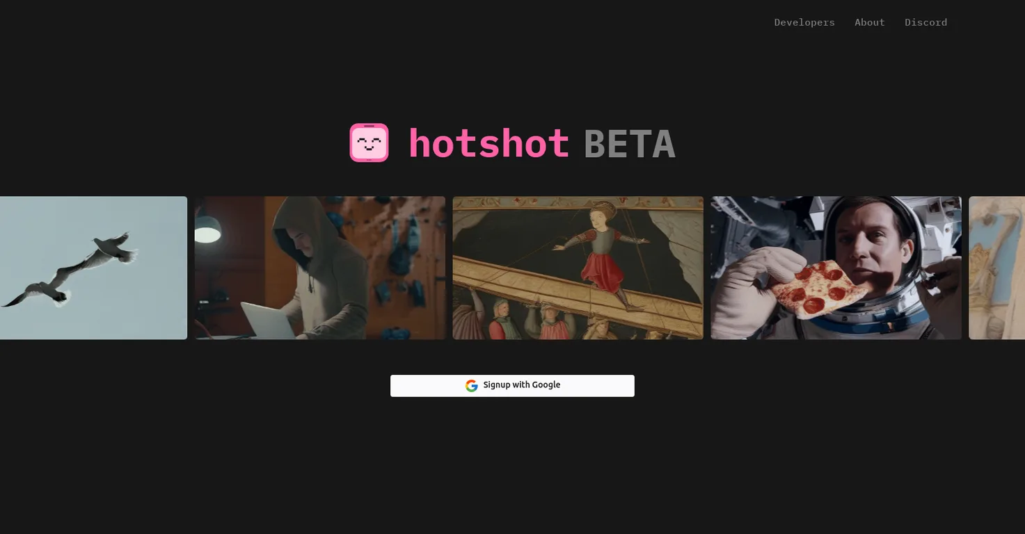 Hotshot screenshot