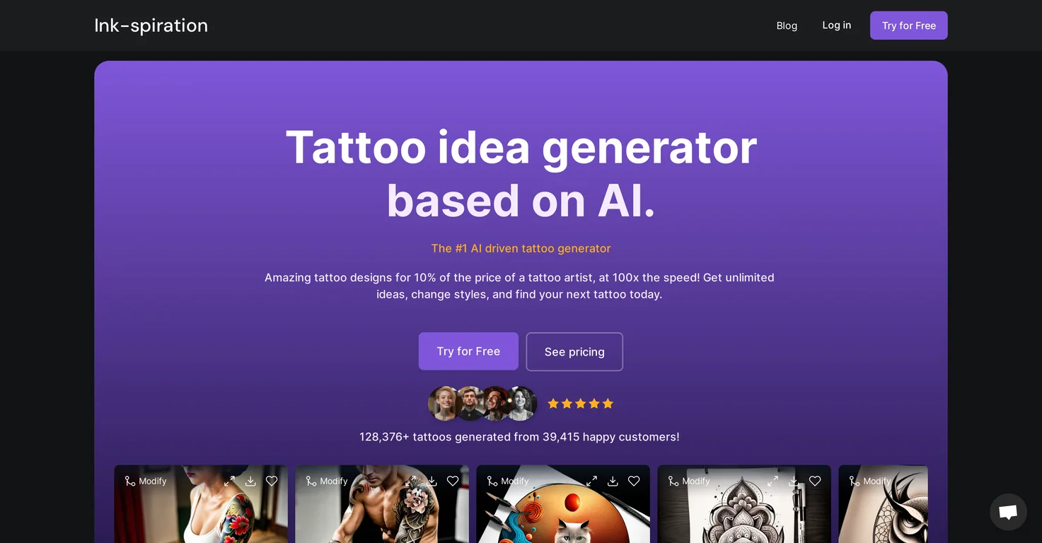 Ink-spiration screenshot