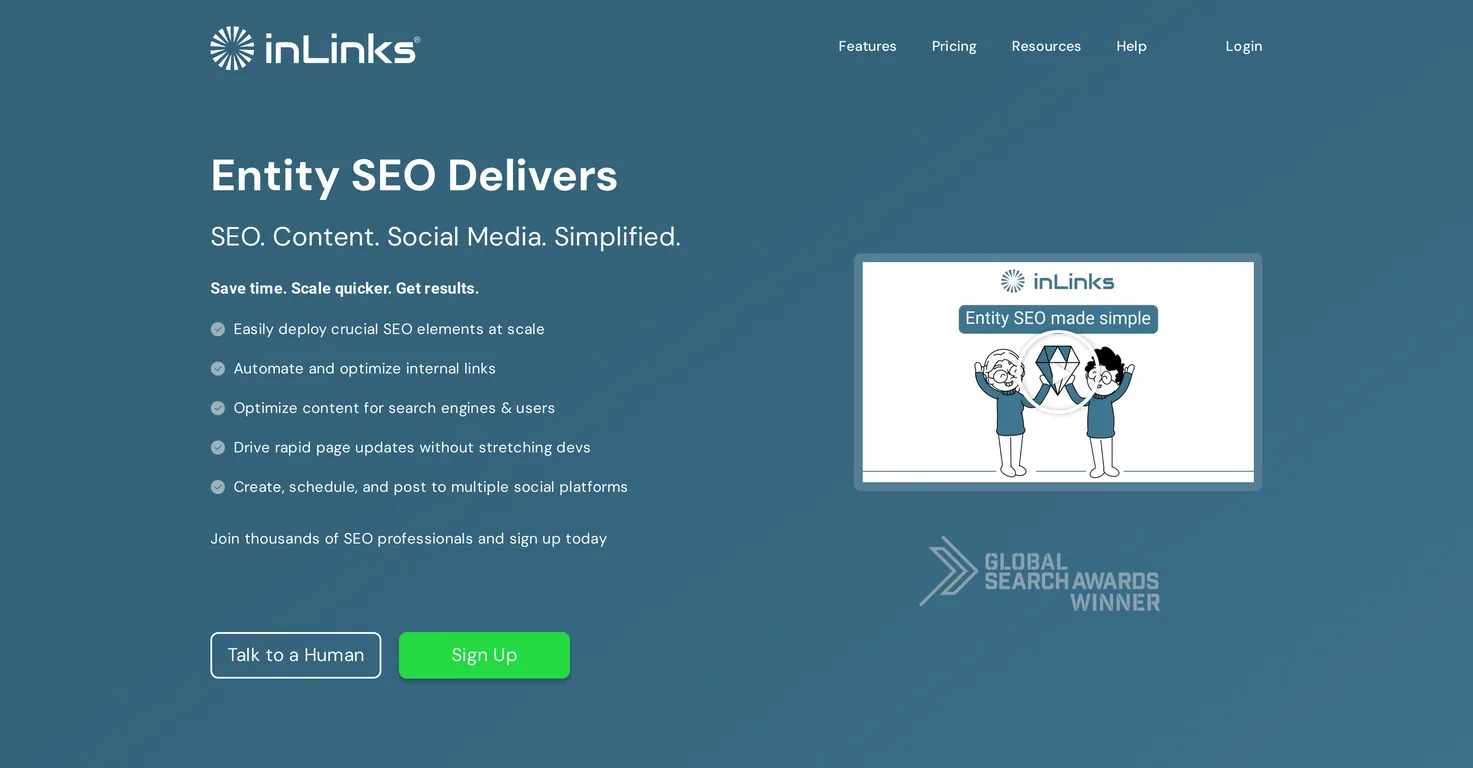 InLinks screenshot