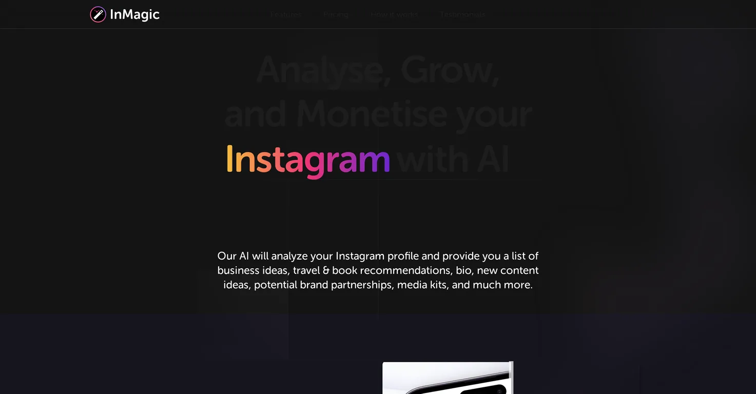 InMagic screenshot