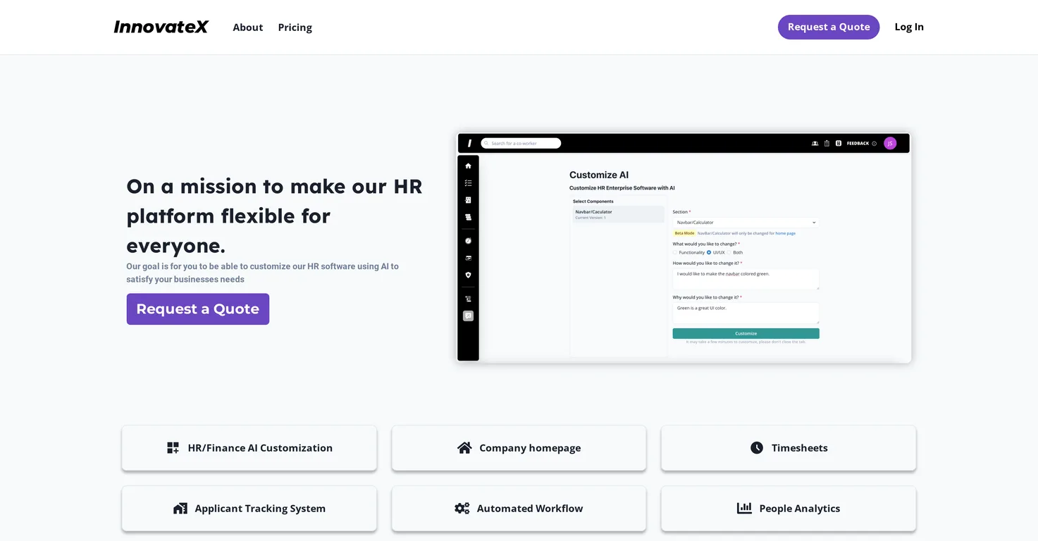 Innovatex screenshot