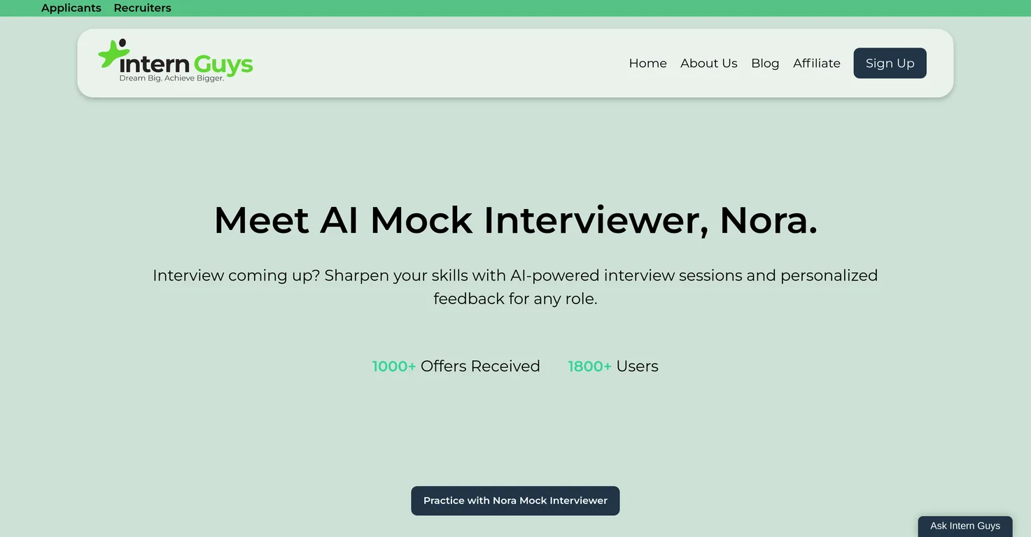 Intern Guys screenshot