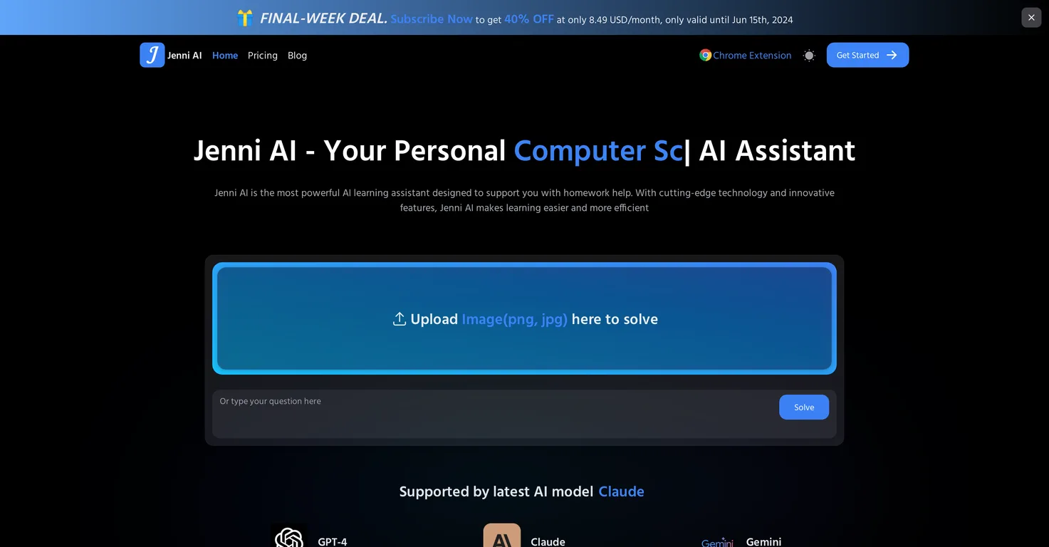 Jenni AI screenshot