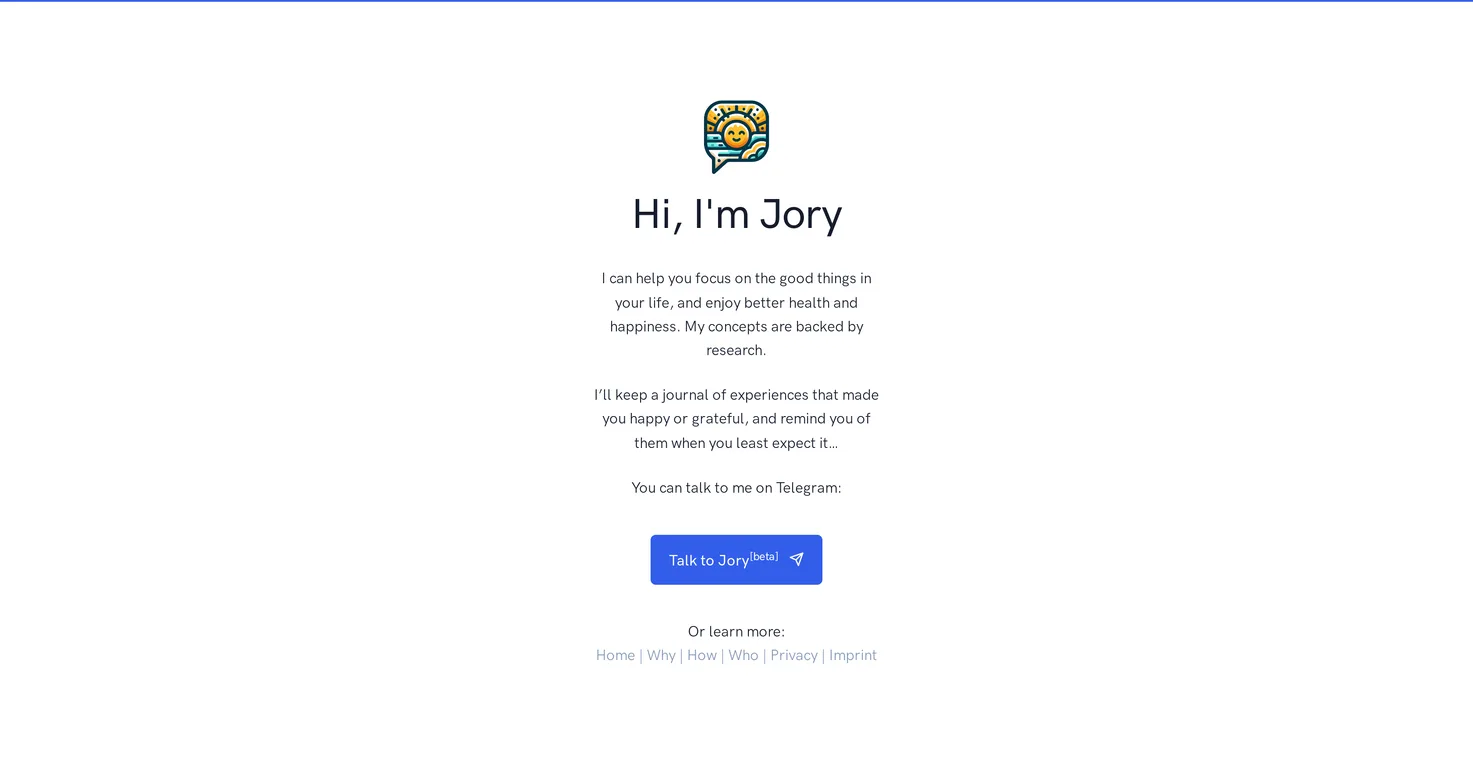 Jory Chat screenshot