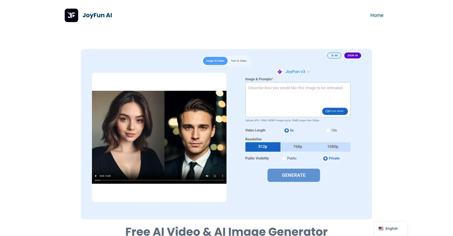 JoyFun AI screenshot
