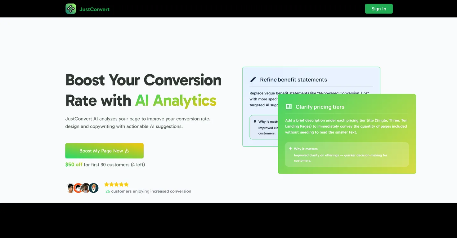 JustConvert screenshot
