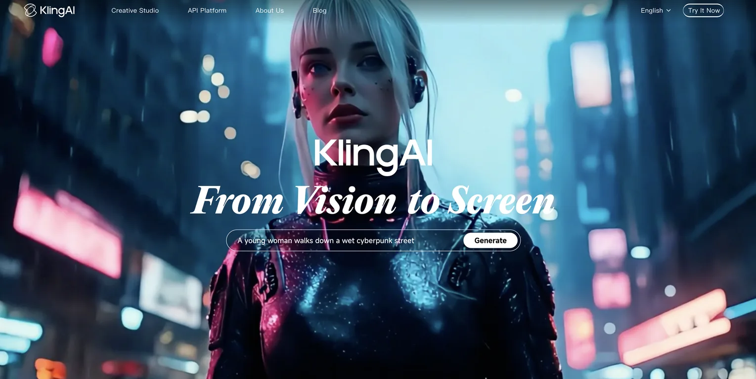 Kling screenshot